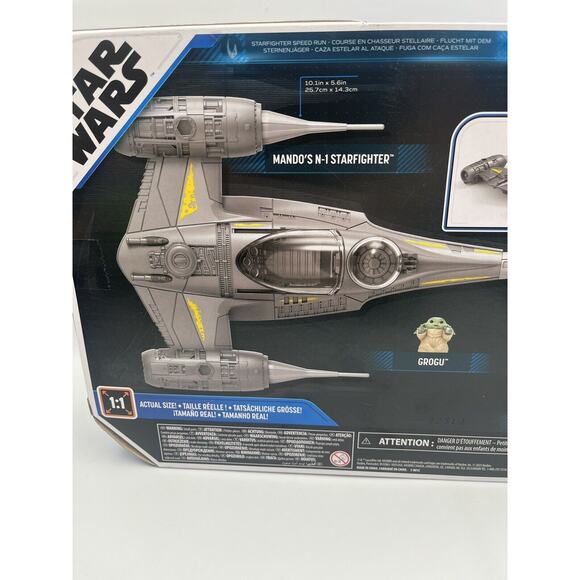 Star Wars Mission Fleet -Mando's N1 Starfighter The Mandalorian & Grogu, New - Picture 7 of 11